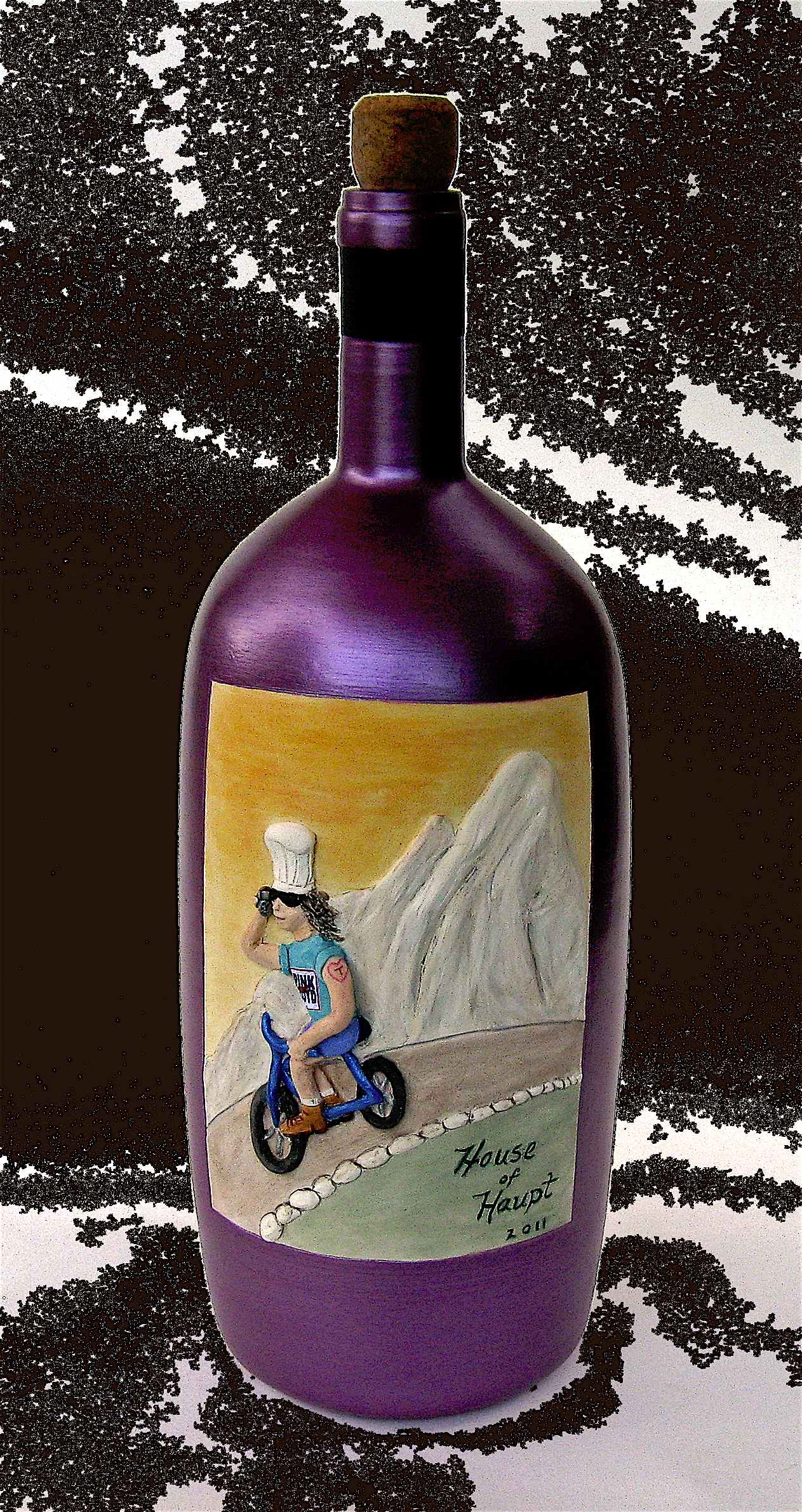 Kaolin Pottery Gt. Barrington, MA ceramic art gallery custom clay wine bottle