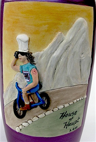 Kaolin Pottery Gt. Barrington, MA ceramic art gallery custom clay wine bottle