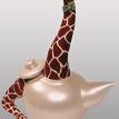 Kaolin Pottery Gt. Barrington, MA ceramic art gallery whimsical giraffe teapot